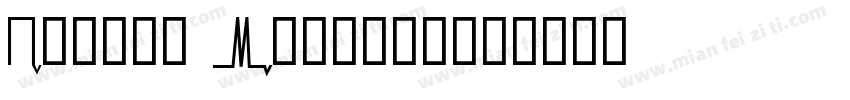 Analog Regular字体转换